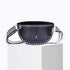 Smile Python Crossbody Bag - Black