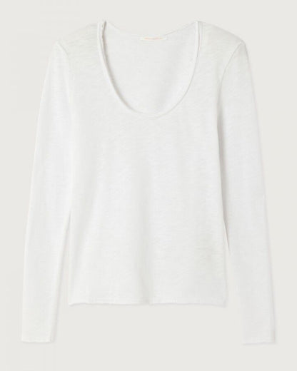 Sonoma U-Neck Tee - White