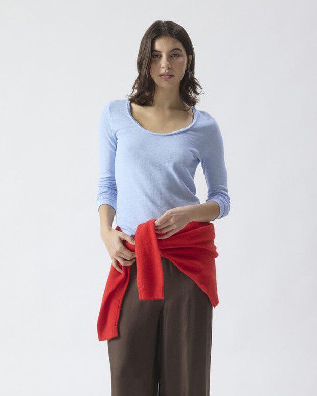 Sonoma U-Neck Tee - Splash Vintage