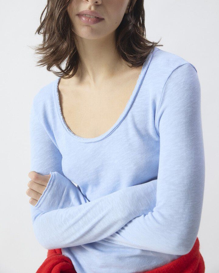 Sonoma U-Neck Tee - Splash Vintage