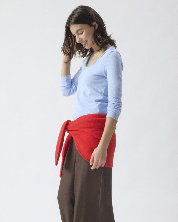 Sonoma U-Neck Tee - Splash Vintage