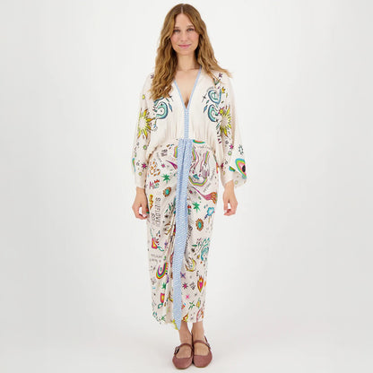 Sophia Kimono Dress - Enlightenment