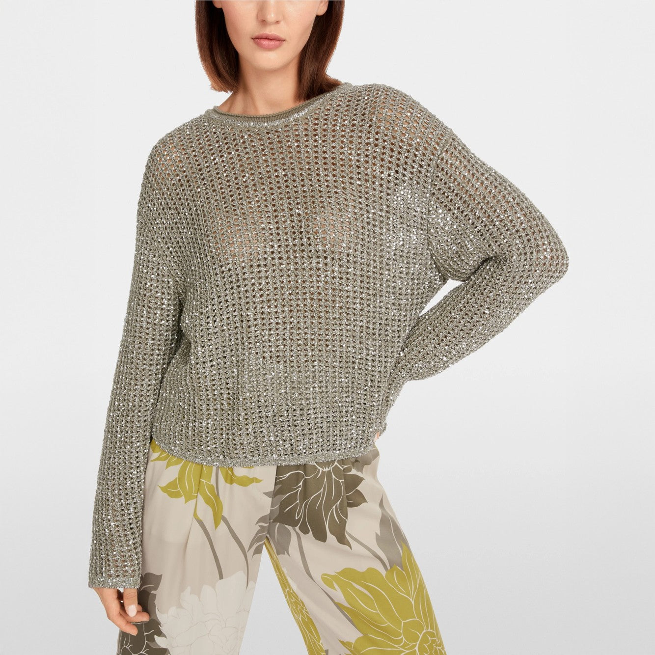 Sparkle Knit - Khaki