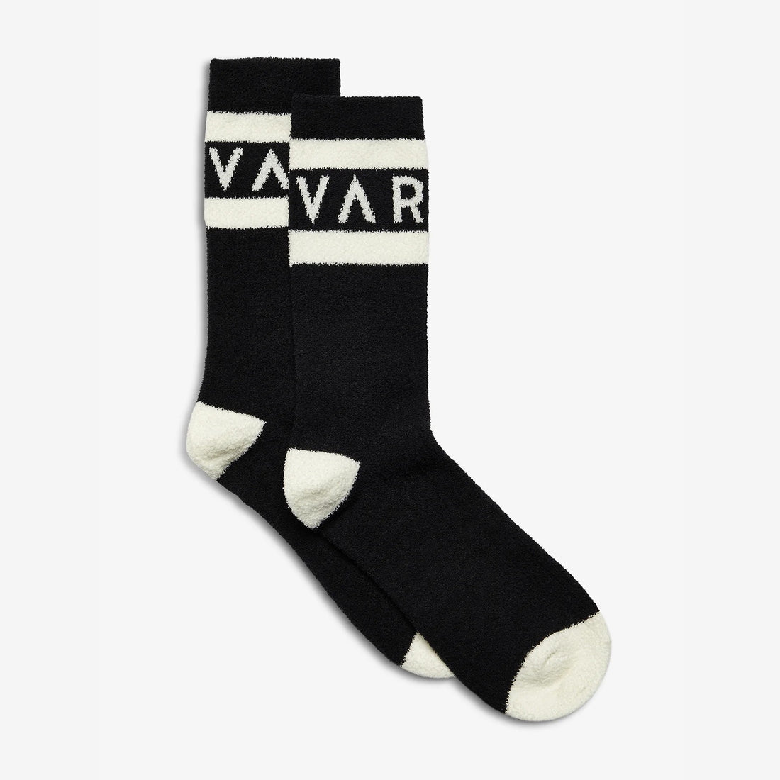 Spencer Sock - Black/Egret