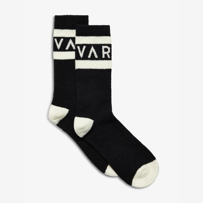 Spencer Sock - Black/Egret
