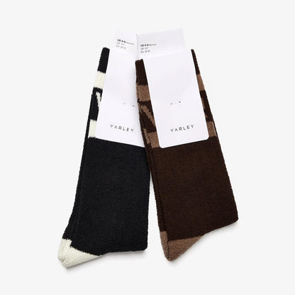 Spencer Sock - Black/Egret