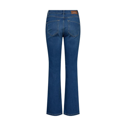 Ashley Deluxe Jeans - Mid Blue