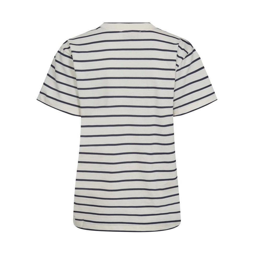 Nani V-Neck Short Sleeve Stripe Tee - Spellbound