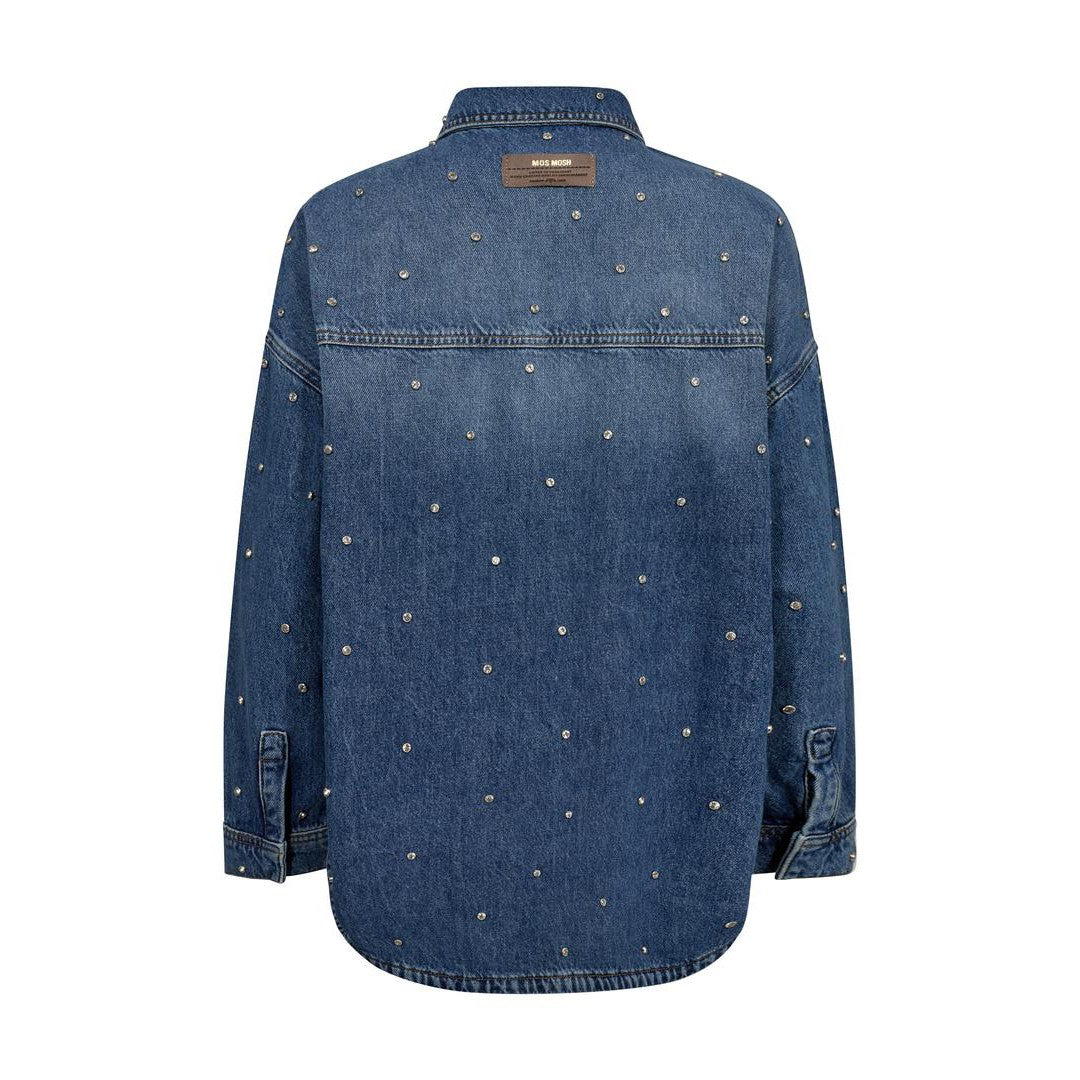 Emme Marine Shirt - Mid Blue