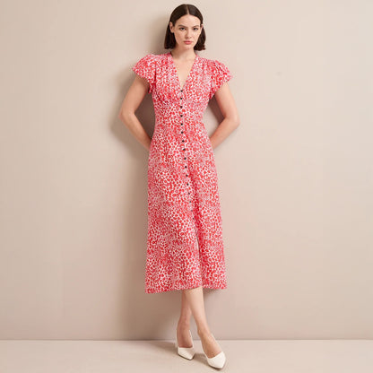 Leila Dress - Red