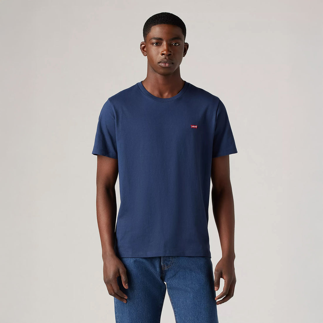 Short Sleeve Original Housemark Tee - Navy Blazer Jersey