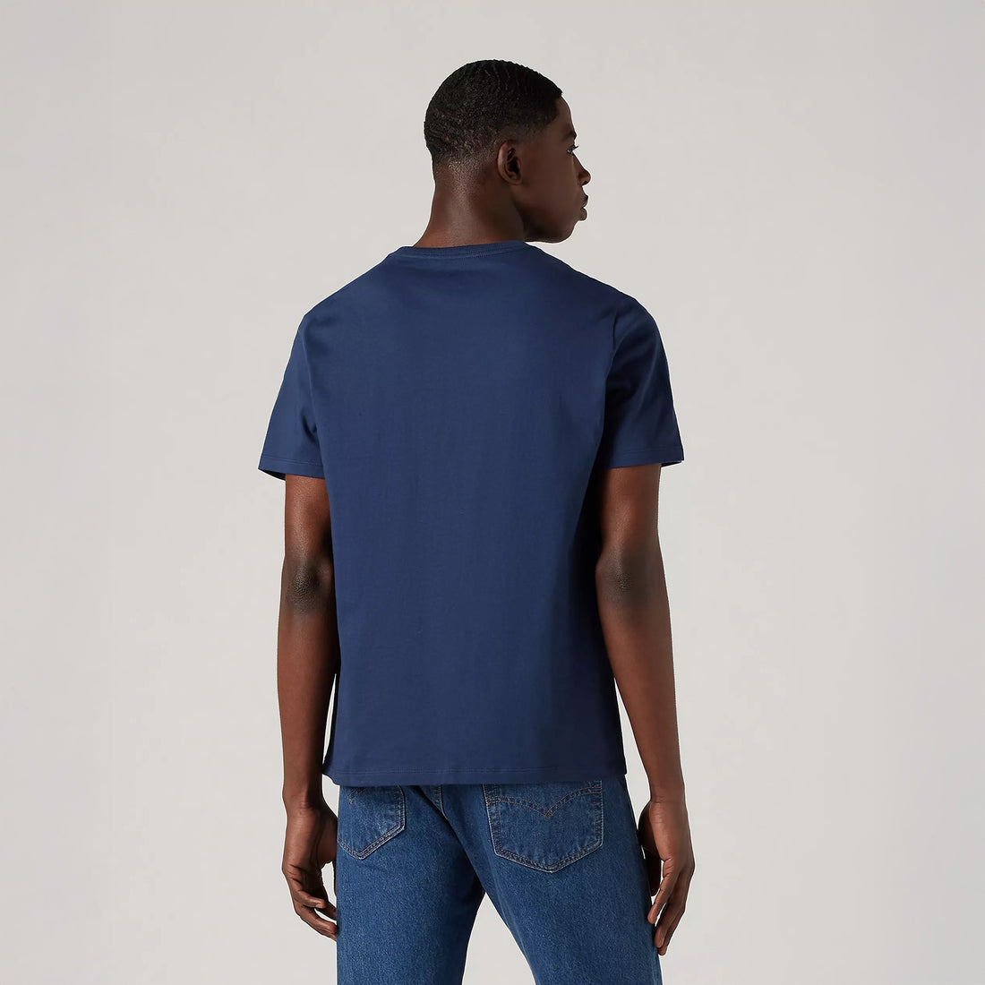 Short Sleeve Original Housemark Tee - Navy Blazer Jersey