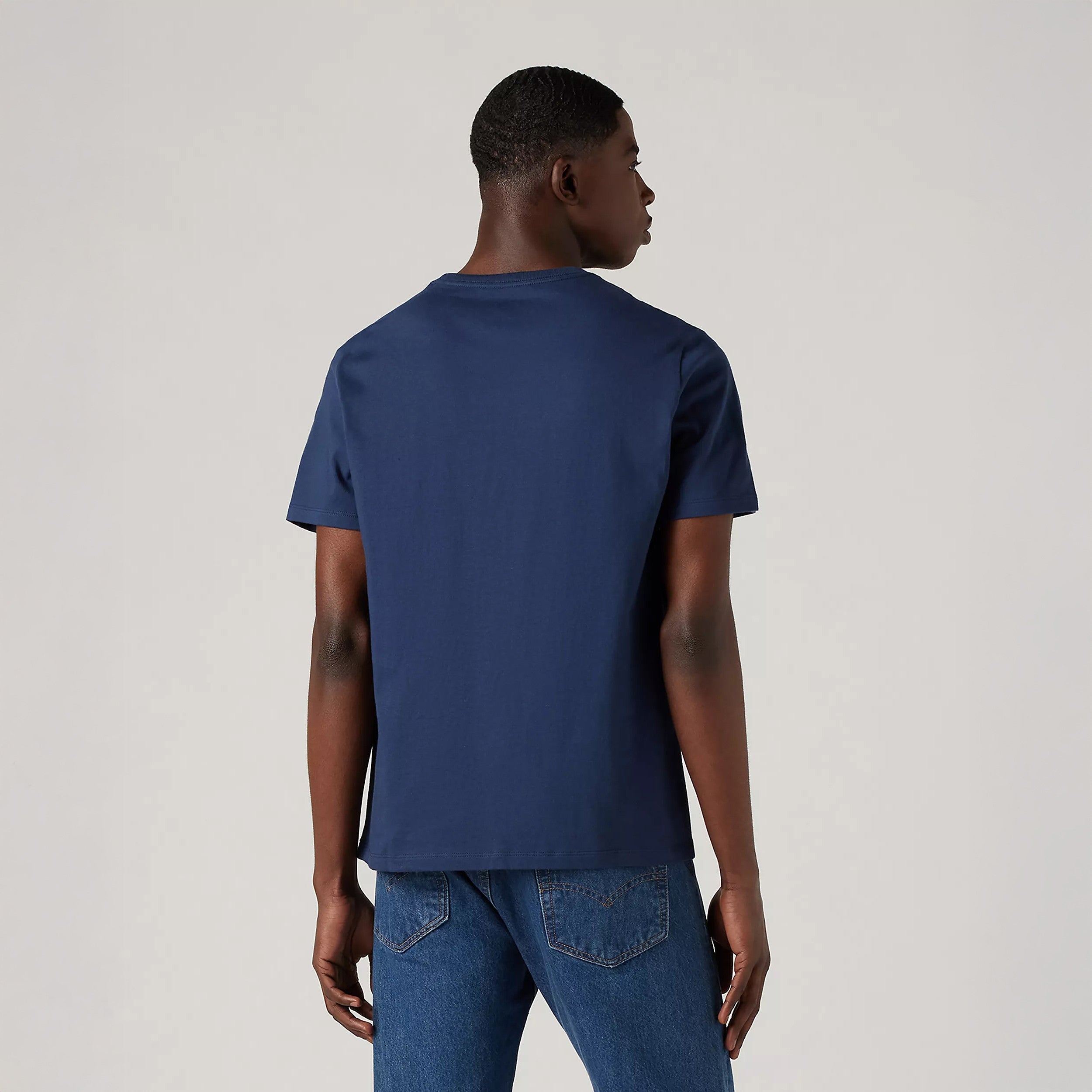 Short Sleeve Original Housemark Tee - Navy Blazer Jersey
