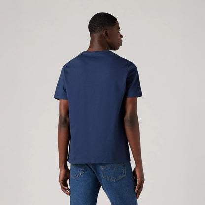 Short Sleeve Original Housemark Tee - Navy Blazer Jersey