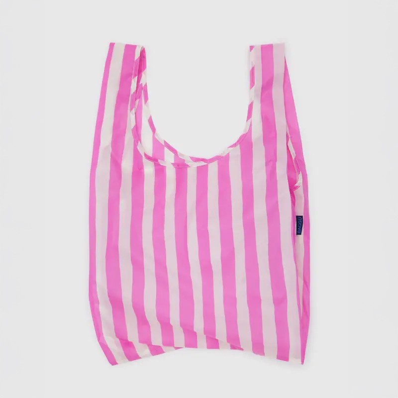 Standard Baggu - Pink Painted Stripe