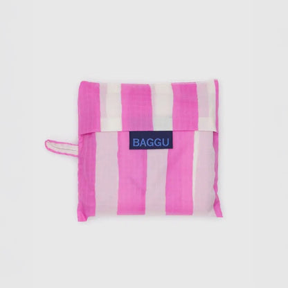 Standard Baggu - Pink Painted Stripe