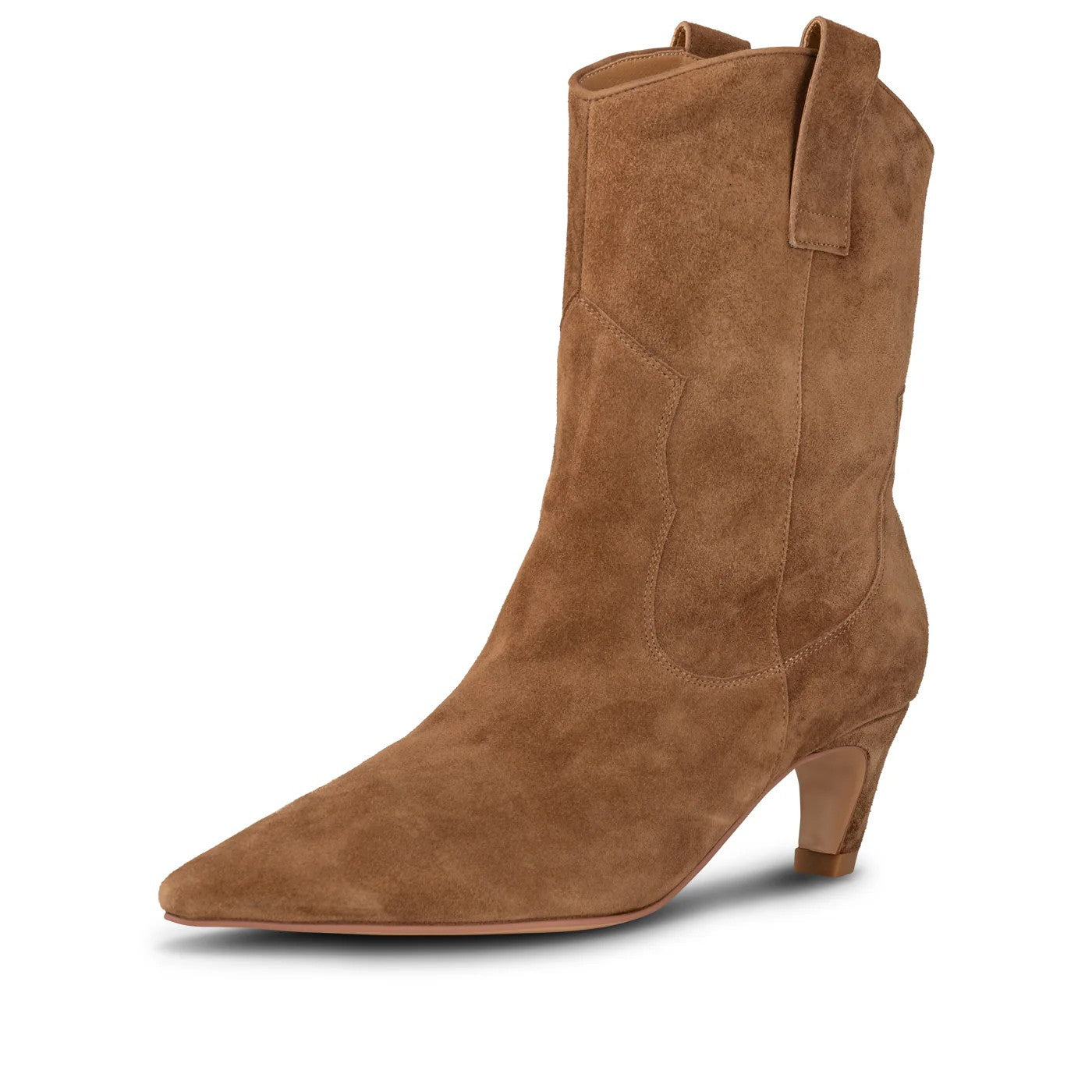 Dicte Suede Boot - Caramel