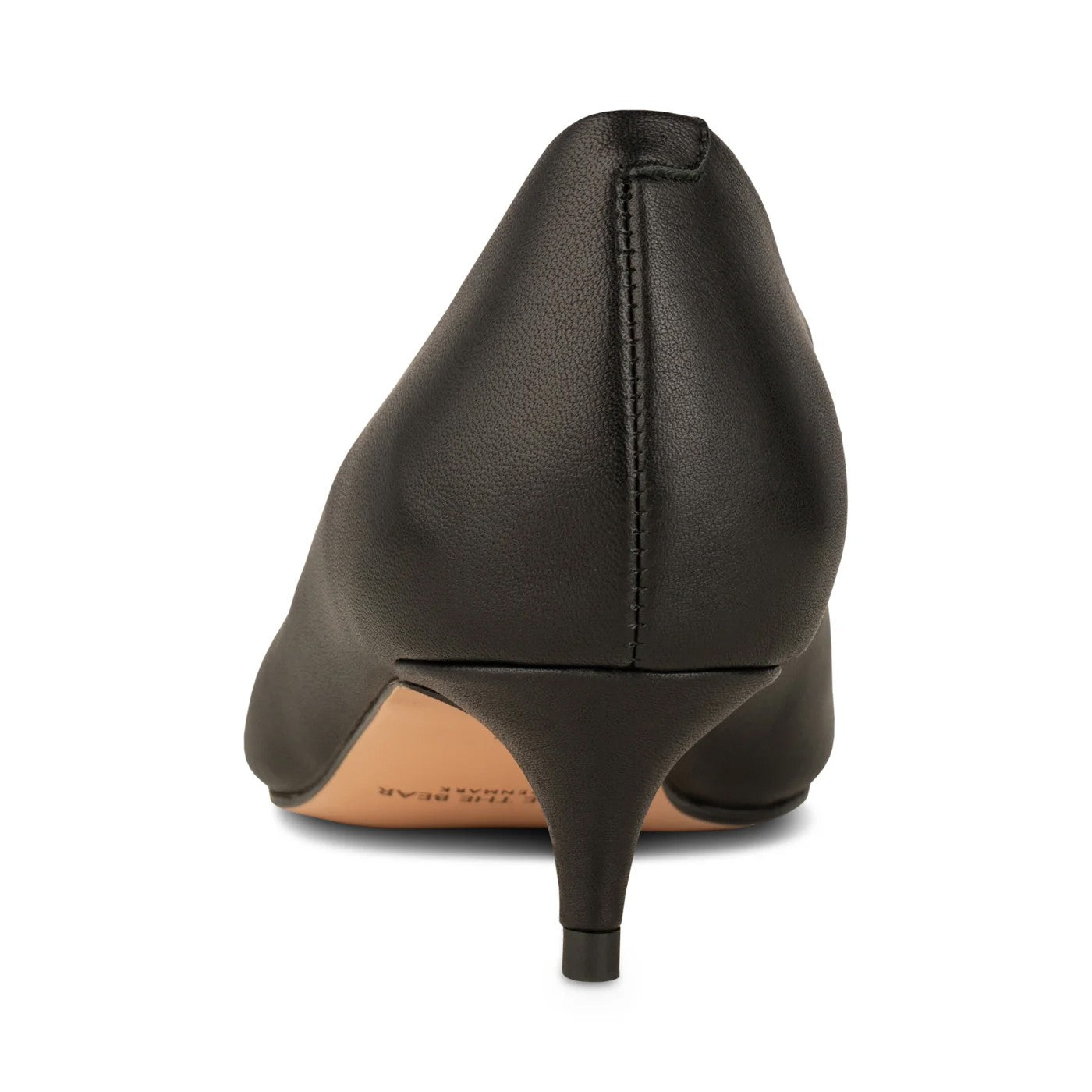 Mie Leather Heel - Black