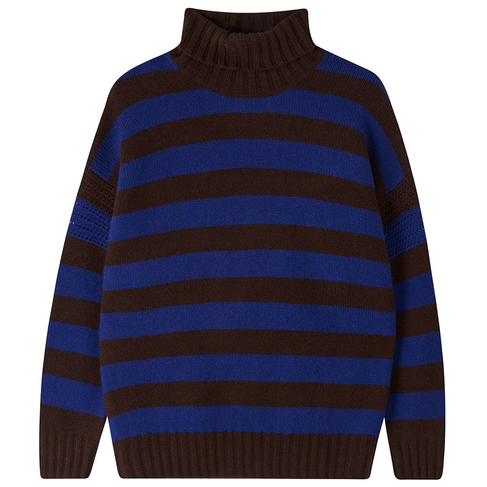 Stripe Breton - Hickory Dark Violet