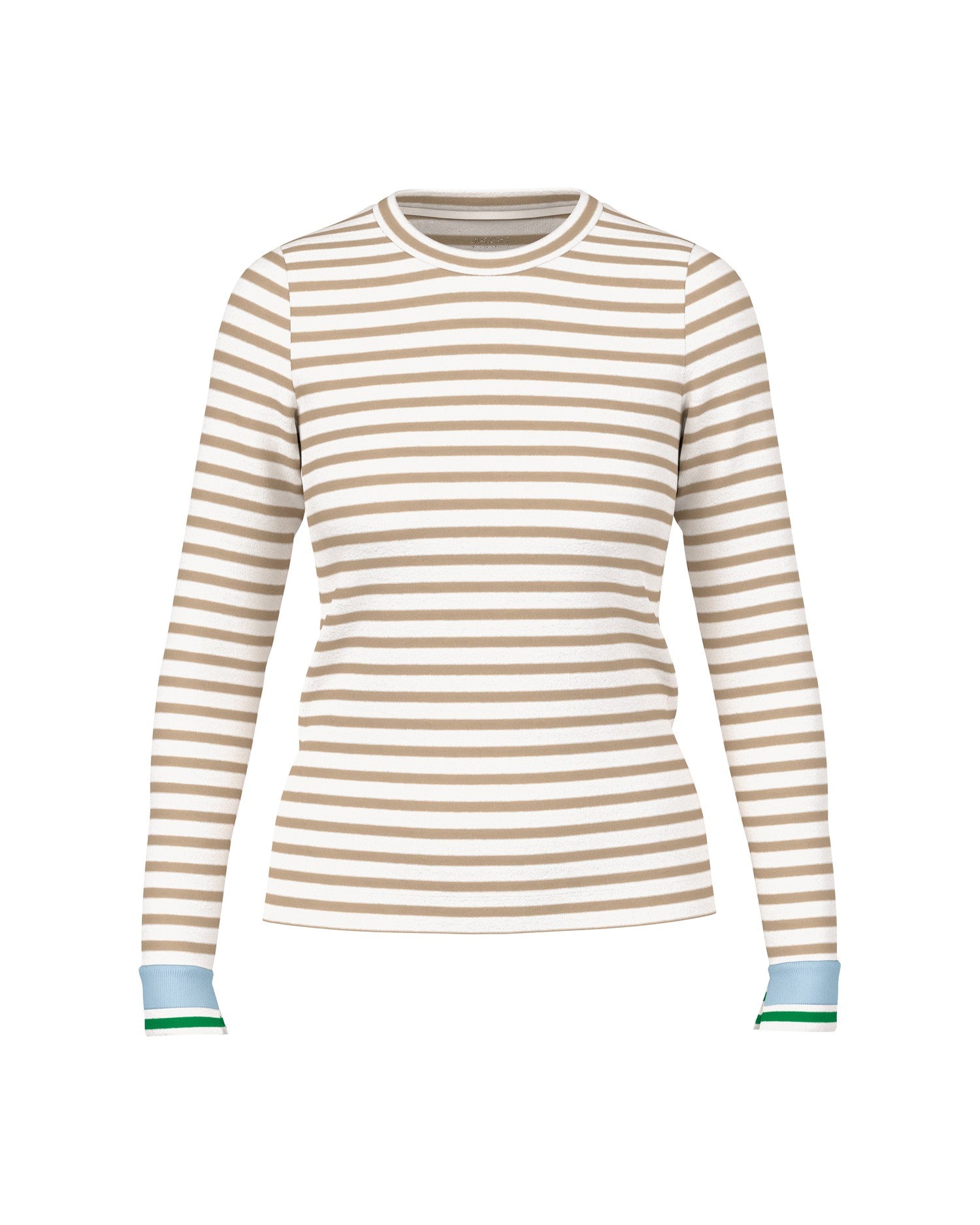 Stripe Top - Beige Blue