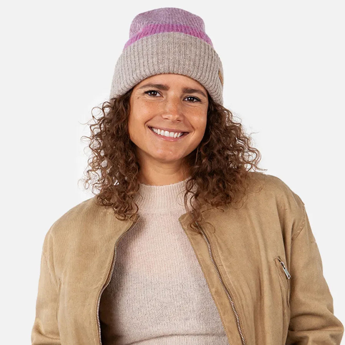 Suzam Beanie - Rose