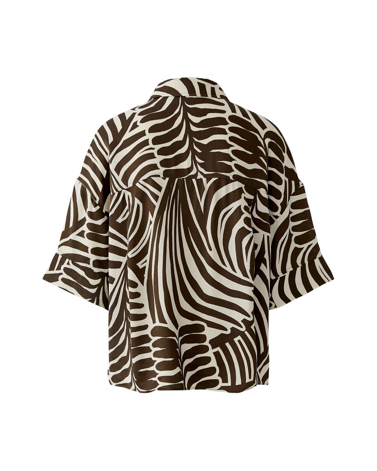 Swirl Blouse - Chocolate