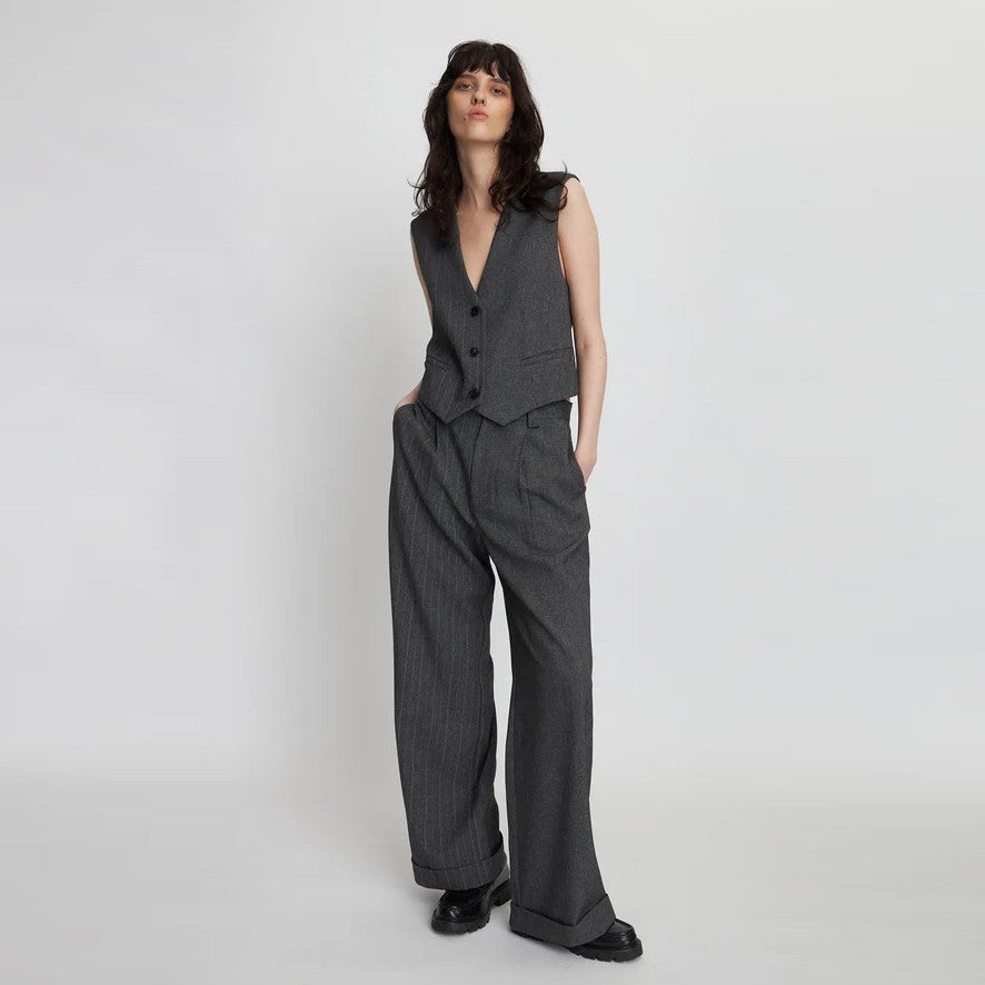 Tailored Pants - Charcoal