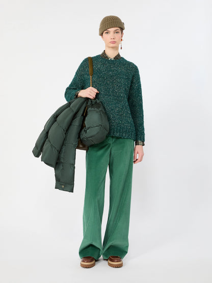 Tania Cord Wide Leg - Green