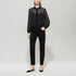 Tapered Twill Denim - Deep Black