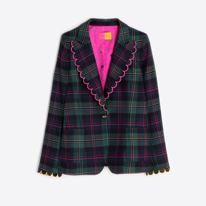 Tartan Blazer - Green