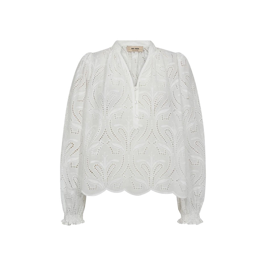 Tazzin Caza Blouse - White