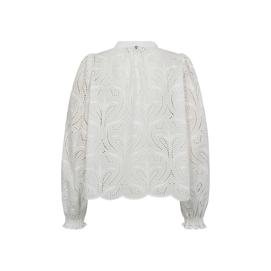 Tazzin Caza Blouse - White