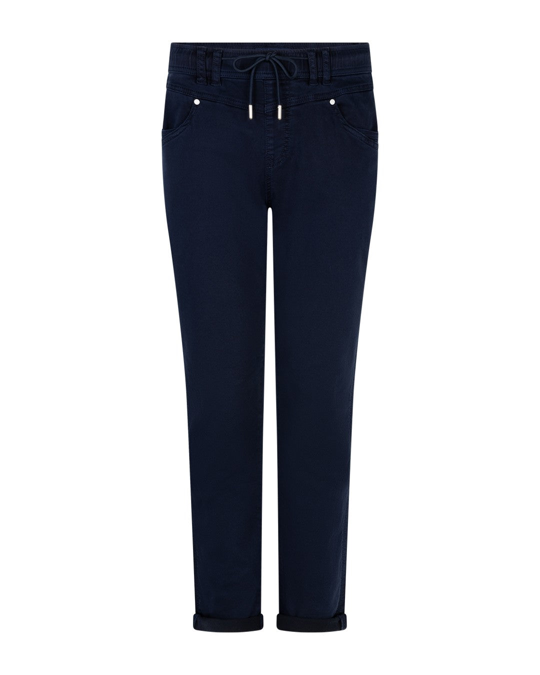 Tessy Crop Joggers - Dark Blue