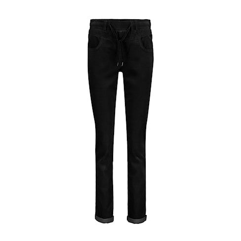 Tessy Velvet Trouser - Black