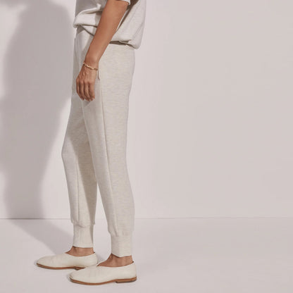 The Slim Cuff Pant 27.5 - Ivory Marl