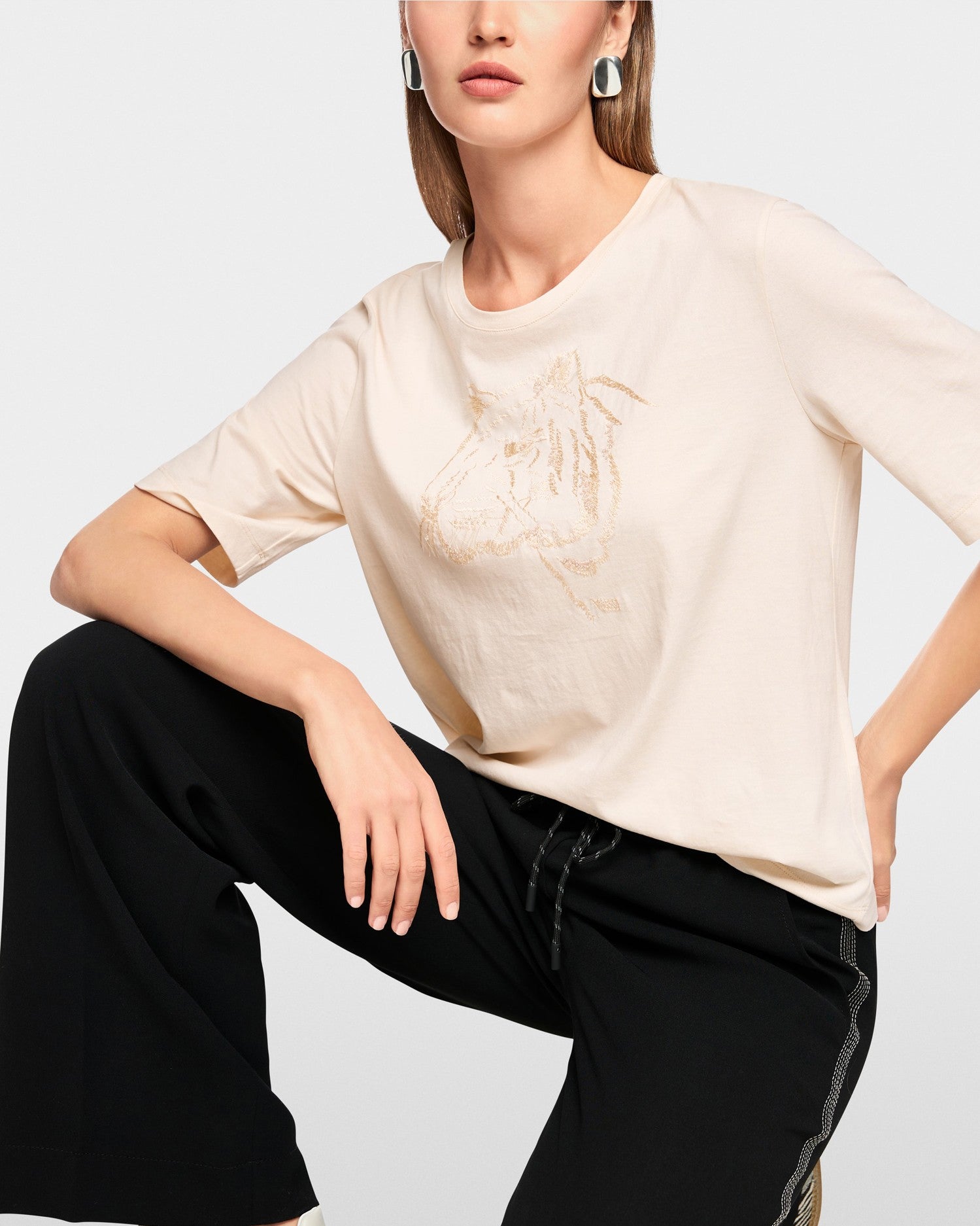 Tiger Graphic Tee - White