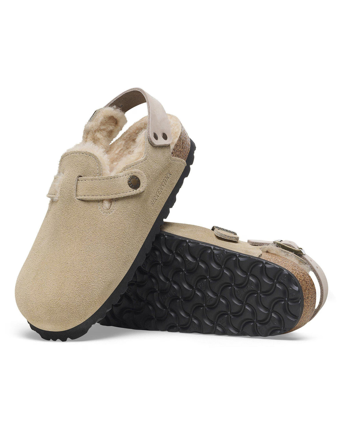 Tokio Shearling Suede Leather Unisex - Taupe
