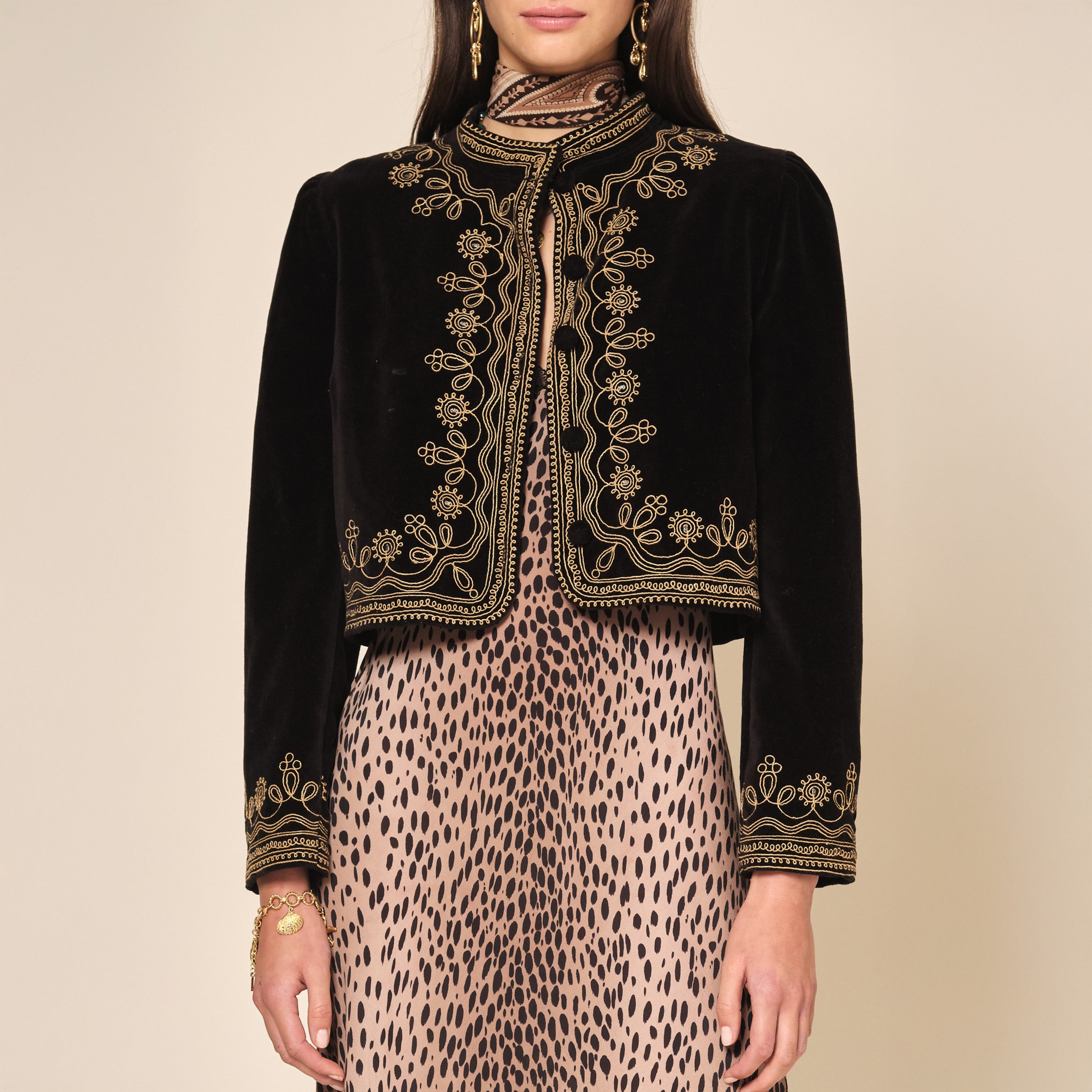 Denver Jacket - Soutache Embroidery
