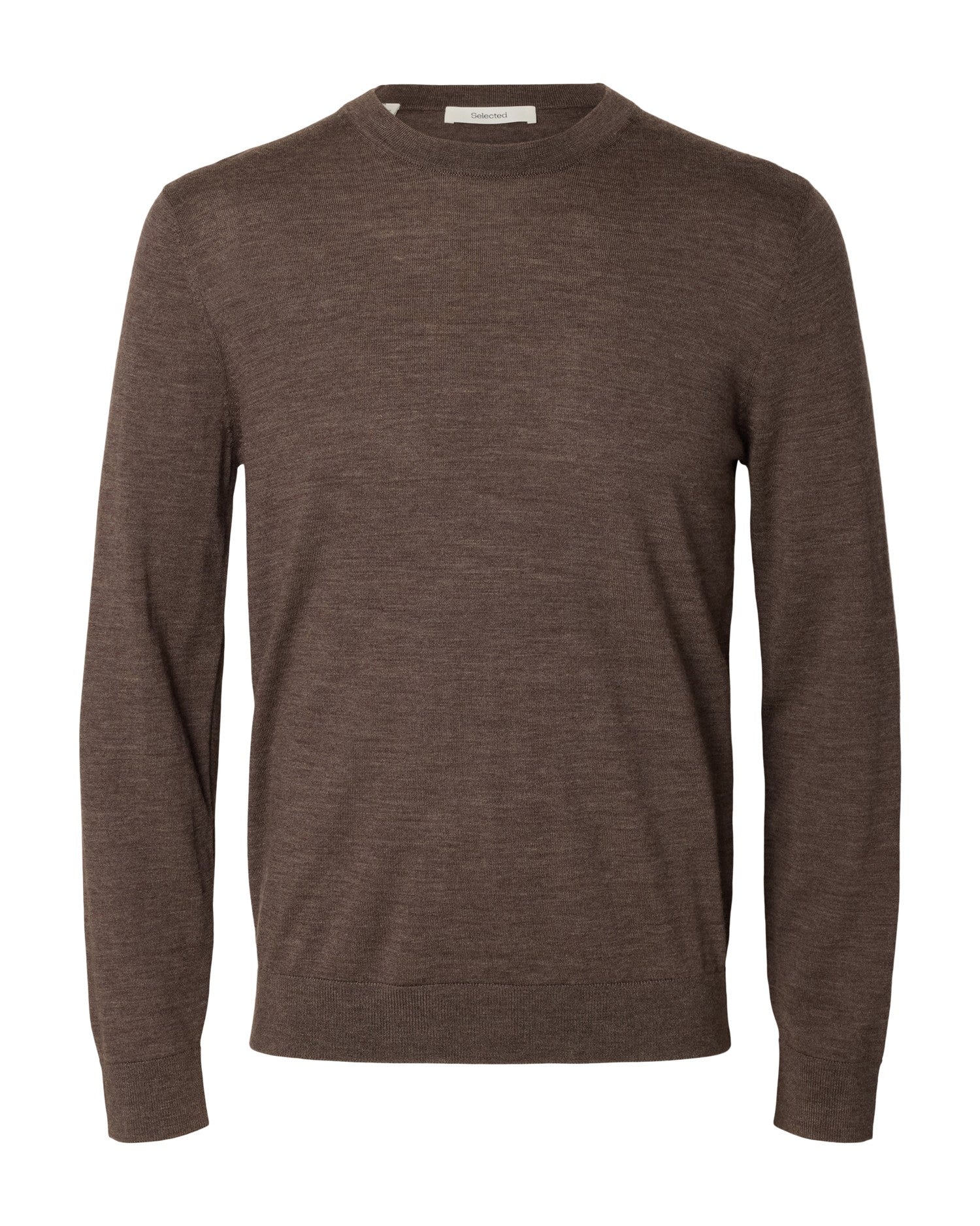 Tray Long Sleeve Knit Merino Crew Neck - Delicioso