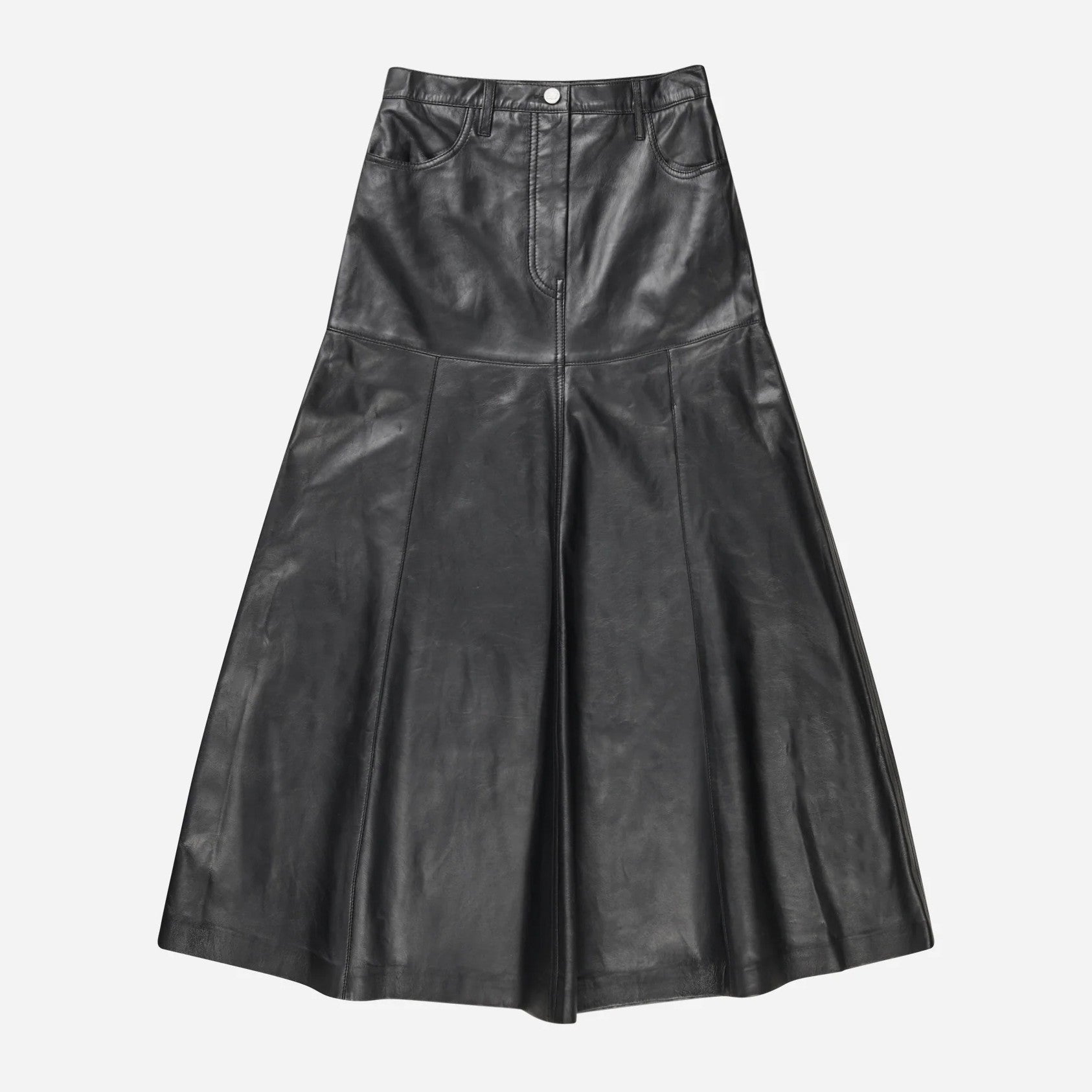 Black leather skirt to a wedding outlet