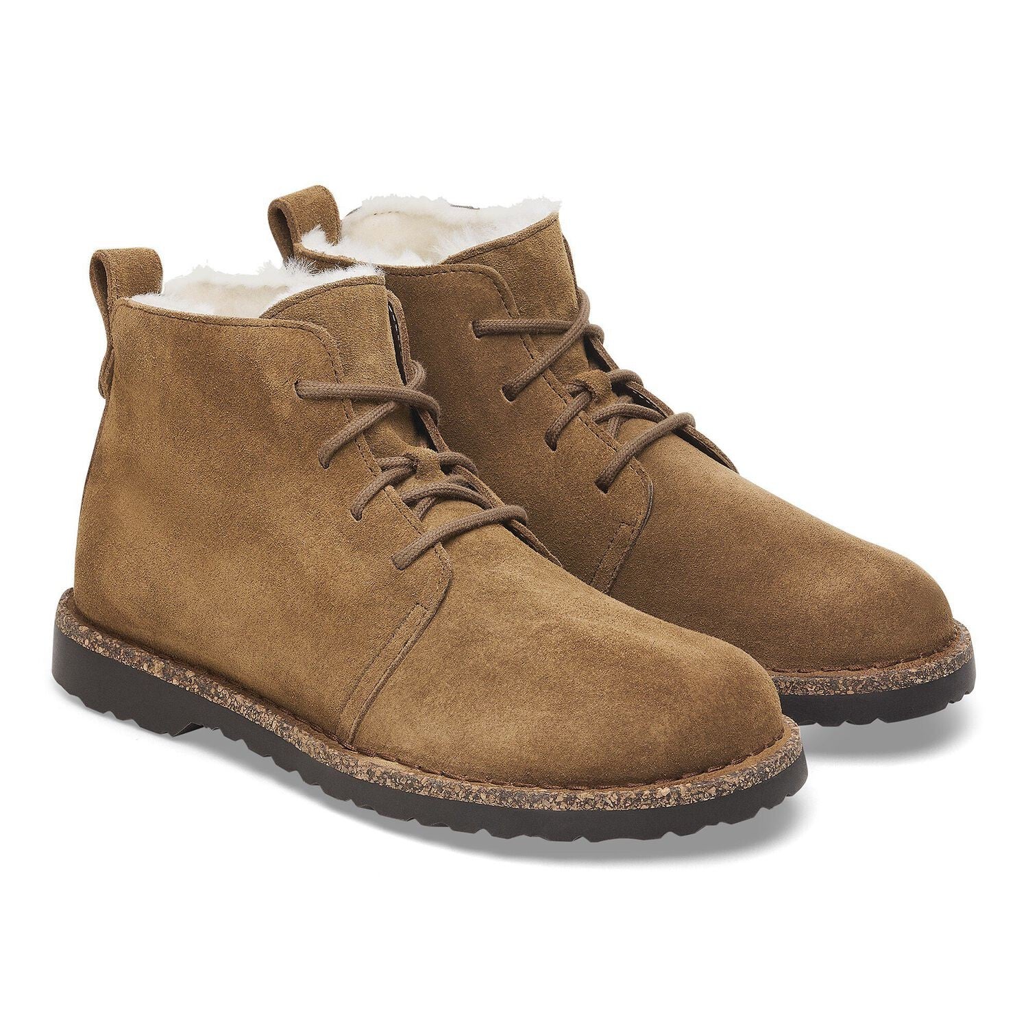 Uppsala Chukka Shearling Boot Dark Tea