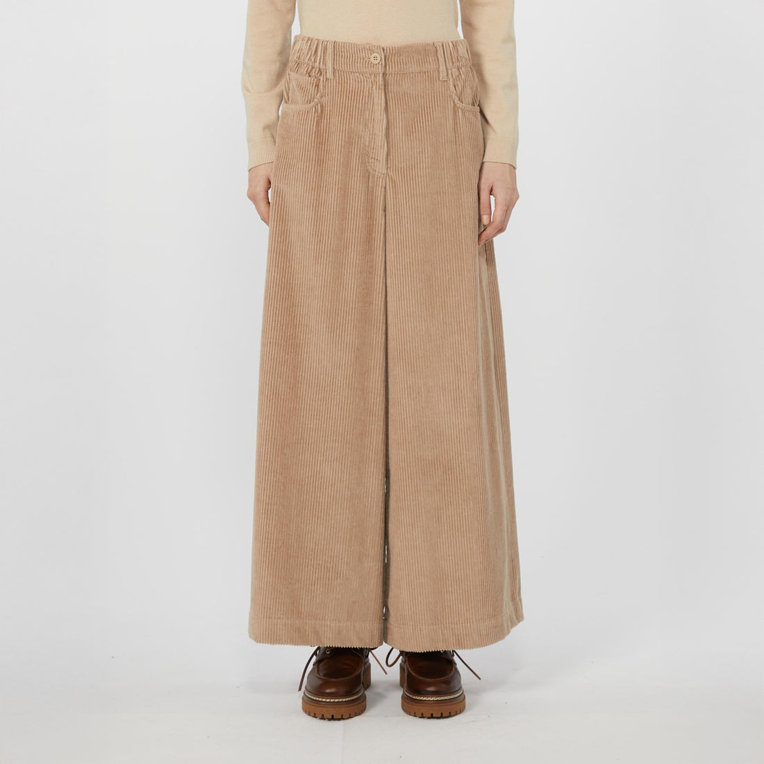 Ursola Cord Trouser - Sand