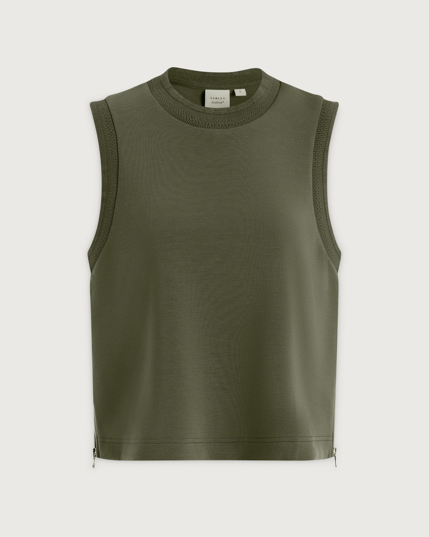 Shea Crop Tank - Thyme