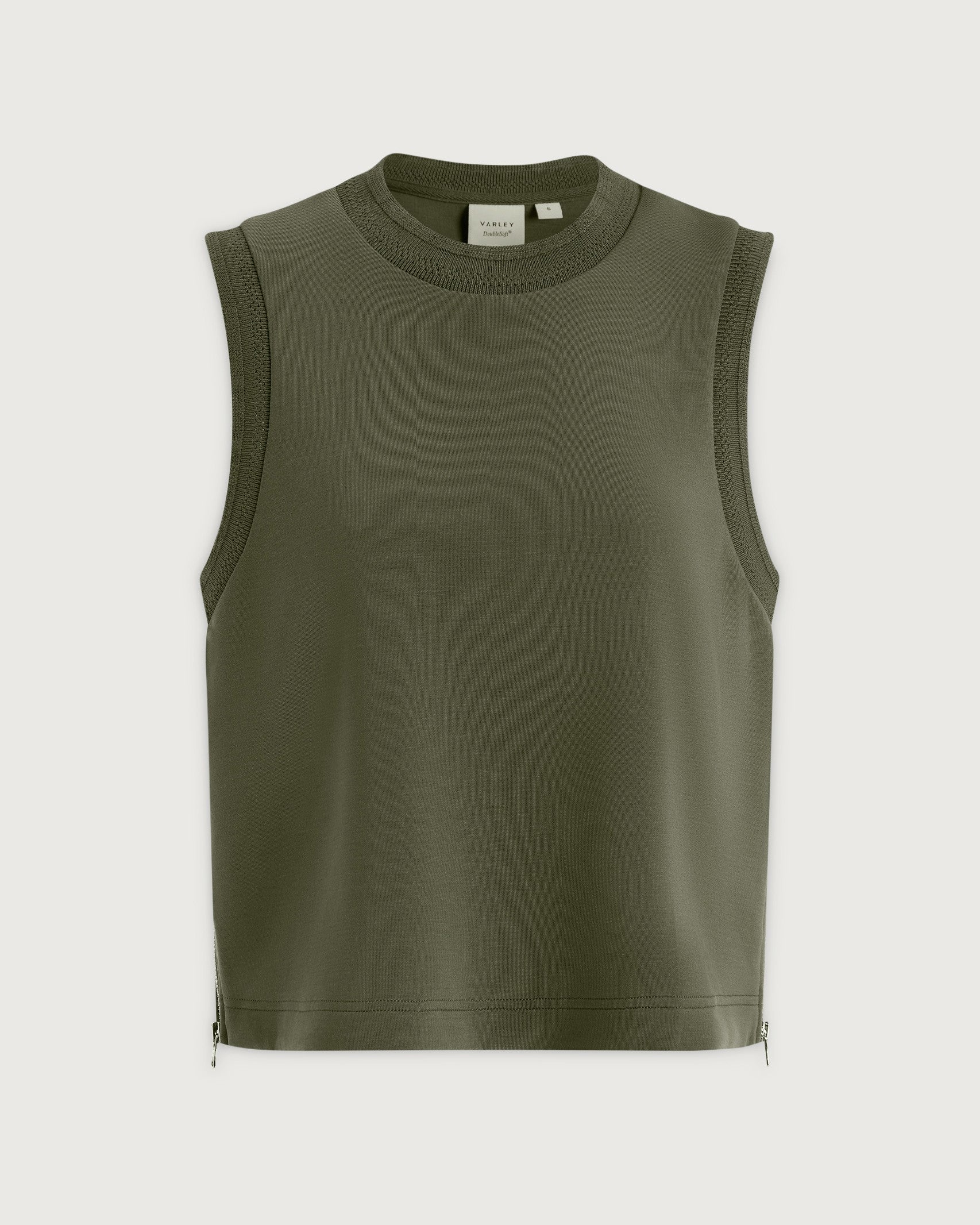 Shea Crop Tank - Thyme