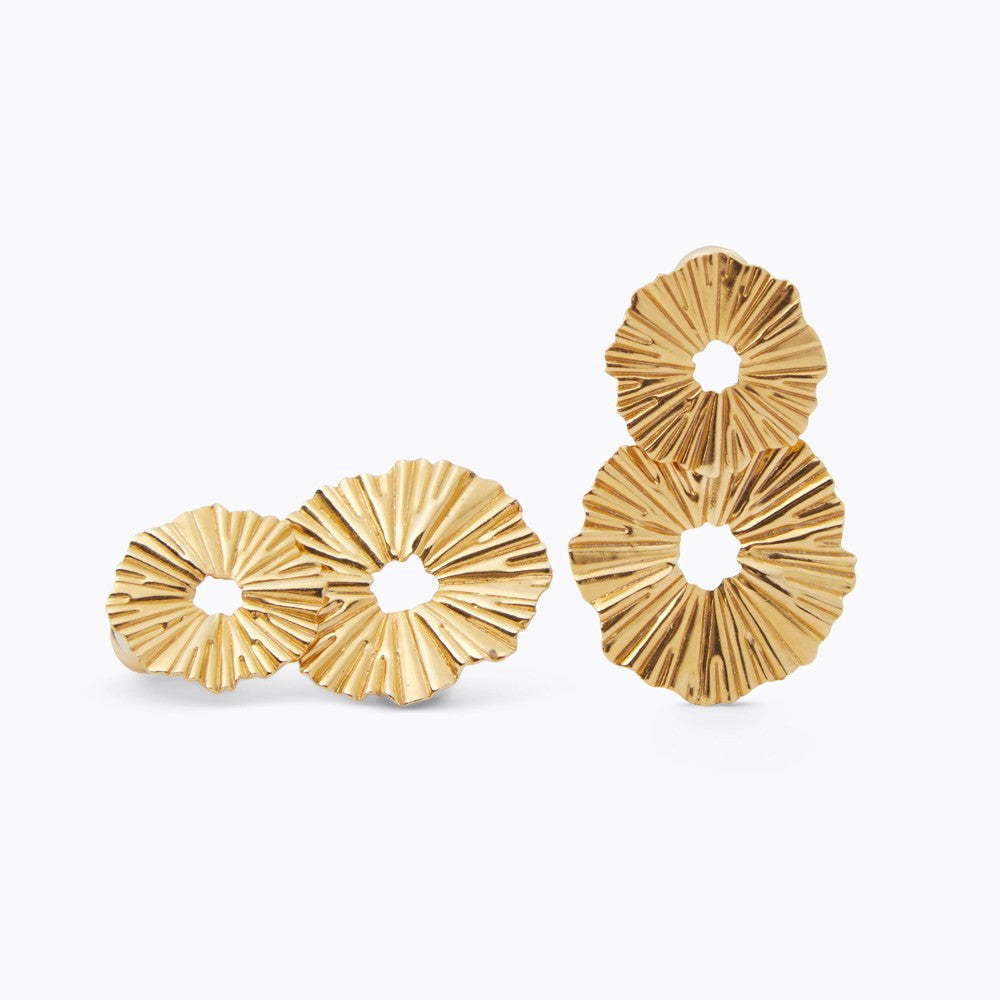 Vassia Earrings - Gold