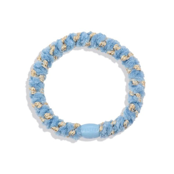 Kknekki Band - Velvet Stripe Light Blue