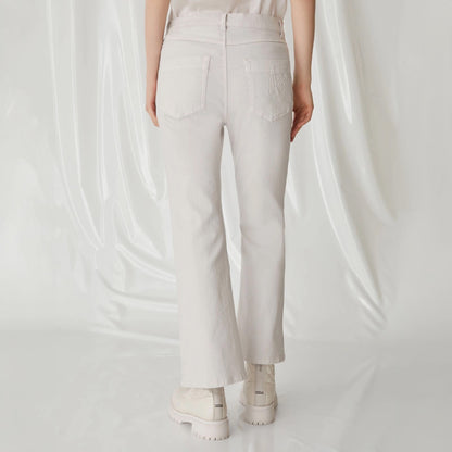 Villa Stretch Trousers - White