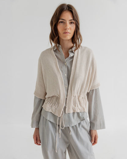 Vinnie Cardigan - Chalk