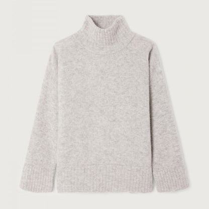 Vitow Turtle Neck - Gris Clair Chine