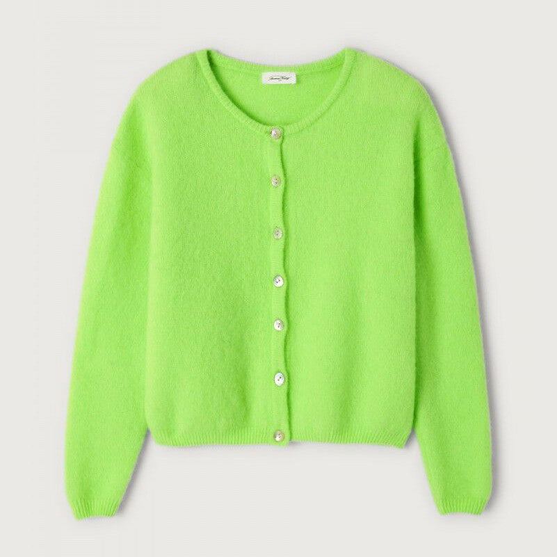 Vitow Cardigan - Pomme Fluo